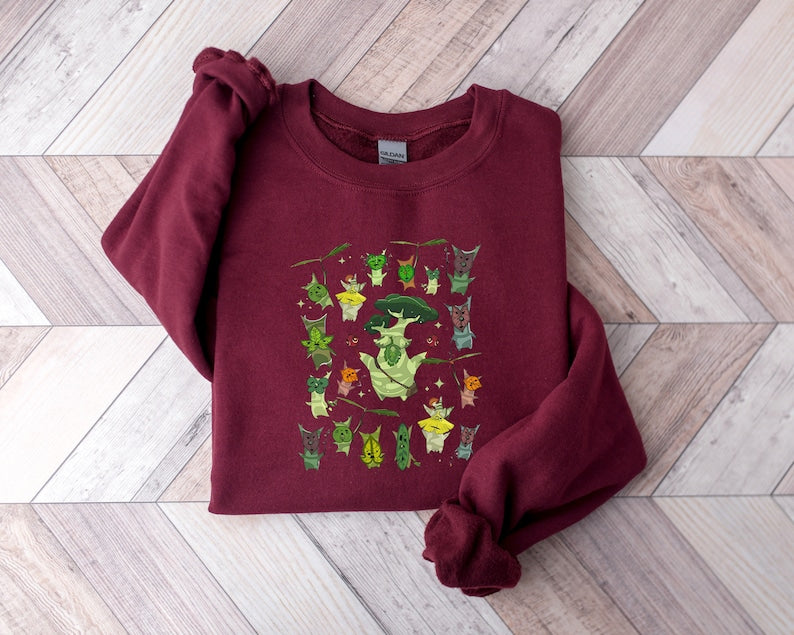 Zelda Korok Plant Lover Sweatshirt Blumen Sweatshirt