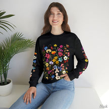 Wildblumen Sweatshirt Boho BlumenPullover