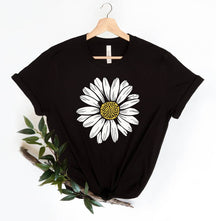 Boho Daisy Wildflower Crew Neck Comfort Shirt