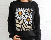 Bohemian Floral Unisex Wildflower Sweatshirt